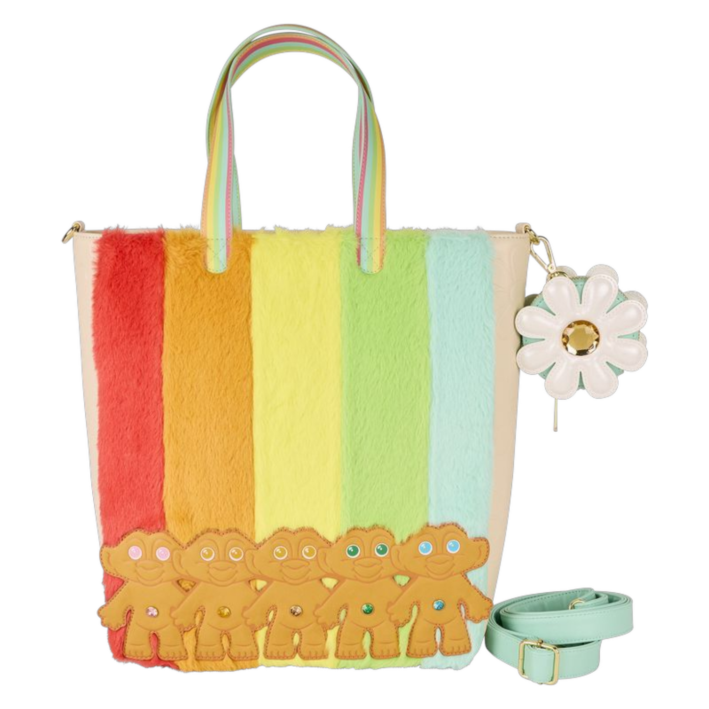 PREVENTA Tote Bag bolso Loungefly TROLLS (enviamos a partir de la prox semana) con monedero