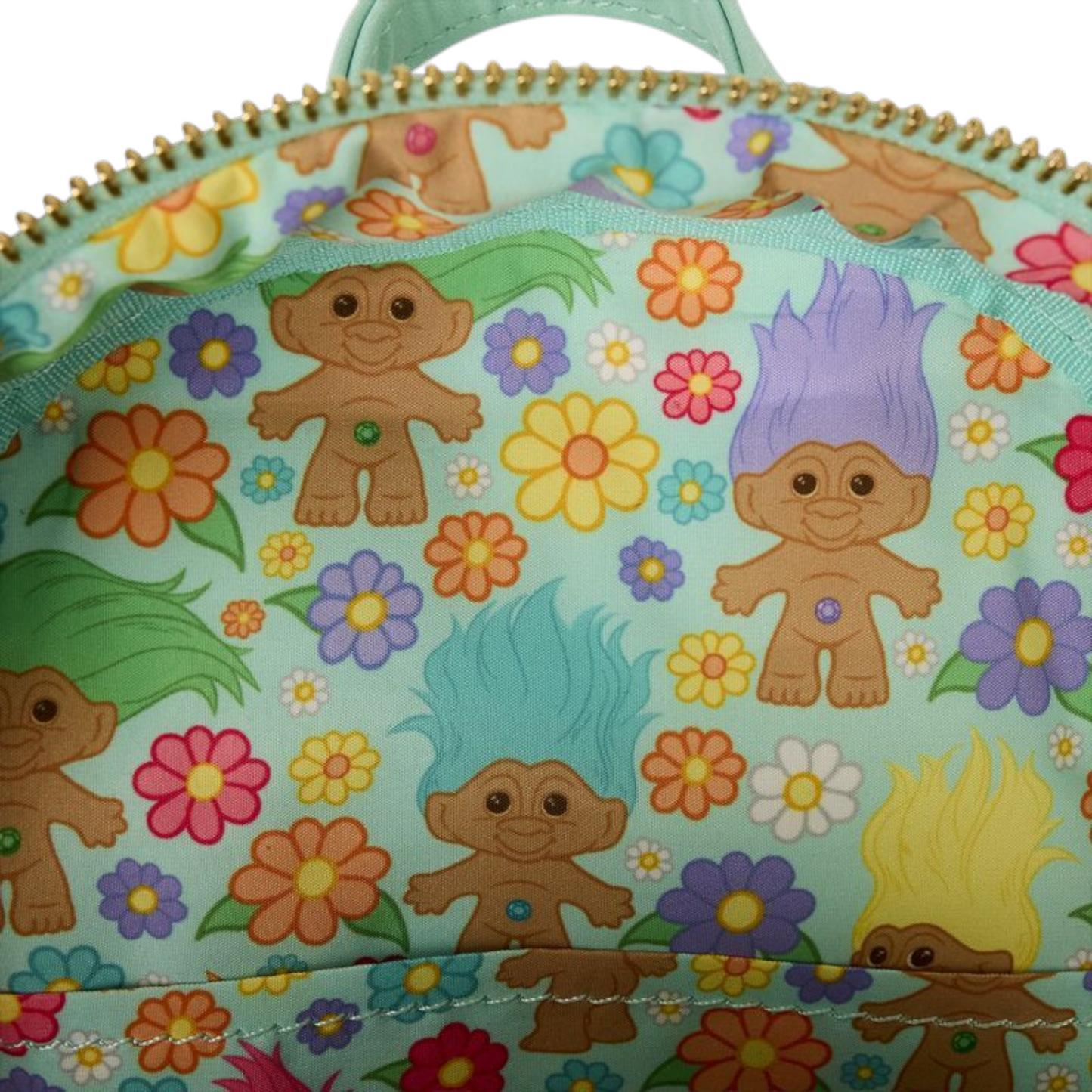 PREVENTA Mini Backpack mochilita Loungefly TROLLS (enviamos a partir de la prox semana)