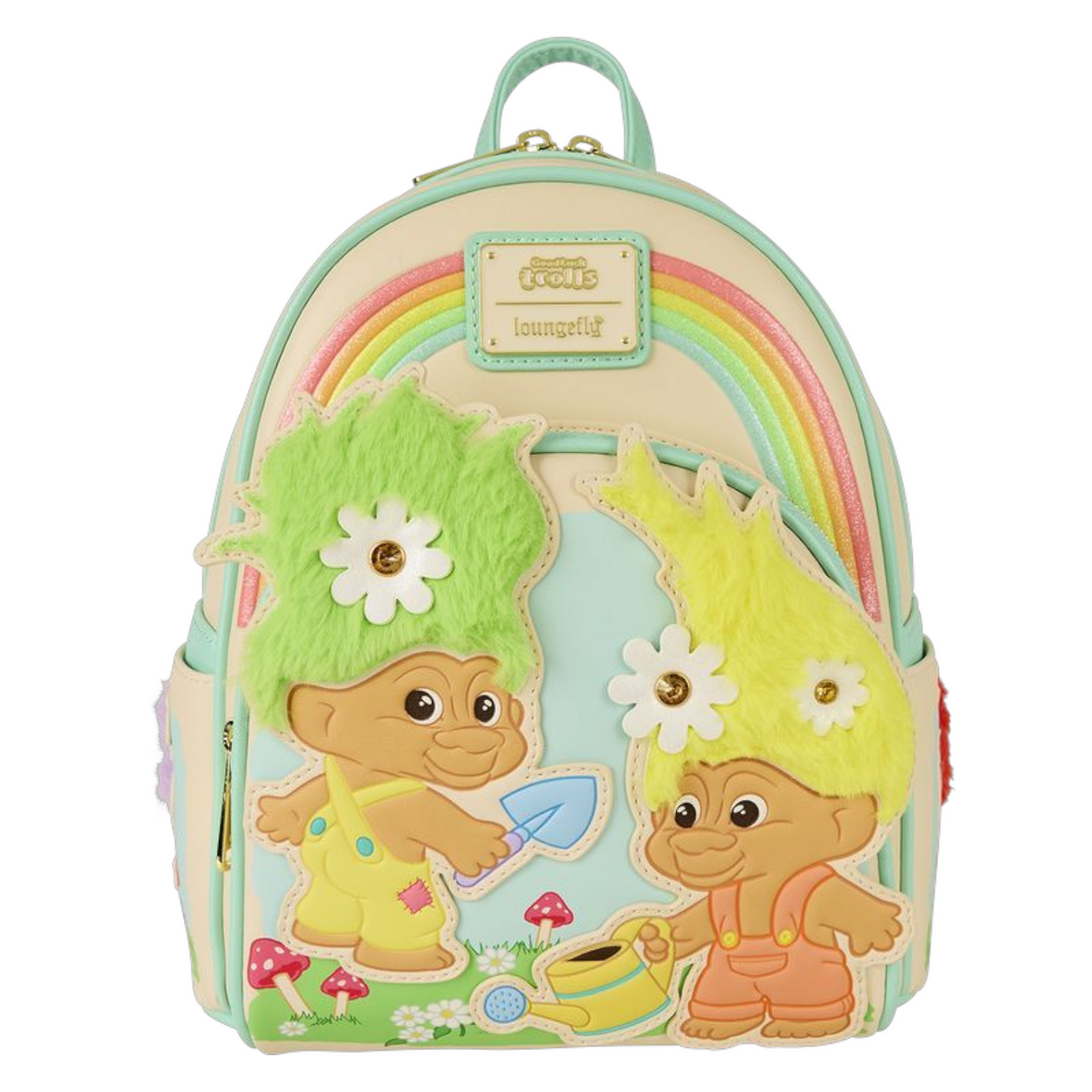 PREVENTA Mini Backpack mochilita Loungefly TROLLS (enviamos a partir de la prox semana)