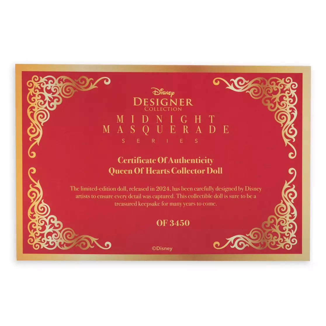 Reina de Corazones Disney Villains Midnight Masquerade