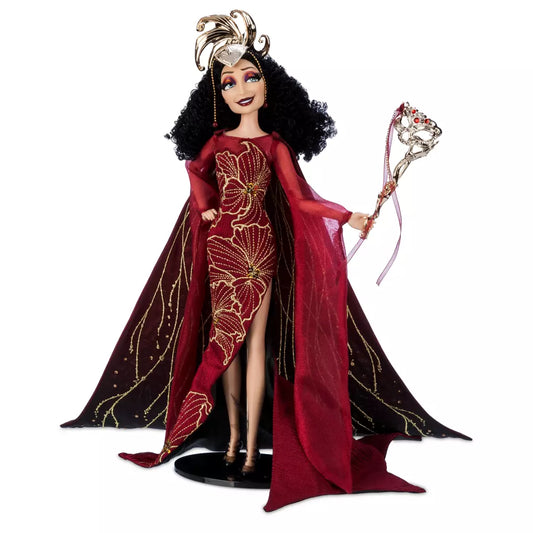 ⚠️PREVENTA IMPORTACIÓN Mother Gothel Limited Edition – Tangled – Disney Designer Collection Midnight Masquerade Series – Fashionably Late – 12'' Se enviará aprox 10-15 días habiles después de su compra