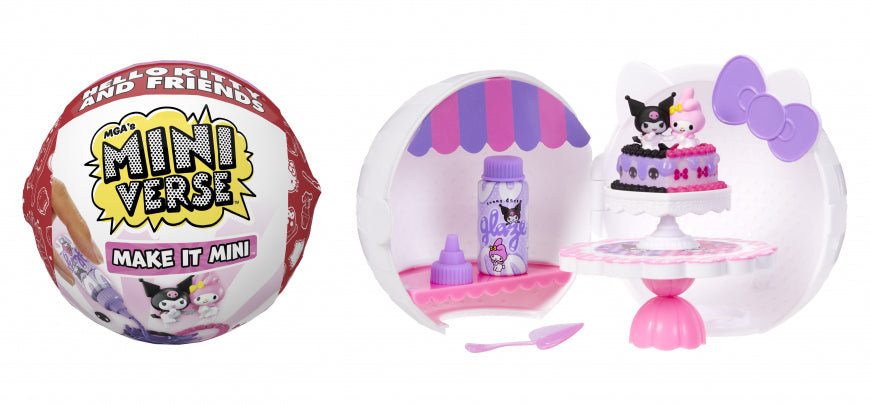 Bola sorpresa Miniverse Surprise Hello Kitty & Friends serie 2 (aleatorio) una bola con un personaje sorpresa