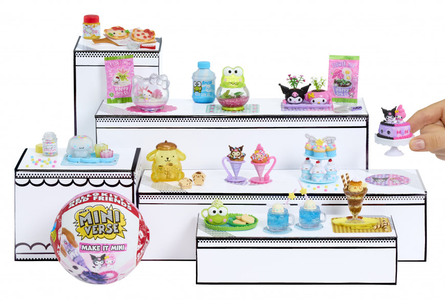 Bola sorpresa Miniverse Surprise Hello Kitty & Friends serie 2 (aleatorio) una bola con un personaje sorpresa
