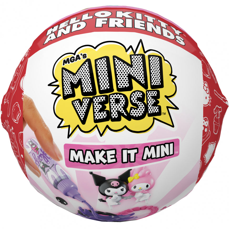 Bola sorpresa Miniverse Surprise Hello Kitty & Friends serie 2 (aleatorio) una bola con un personaje sorpresa