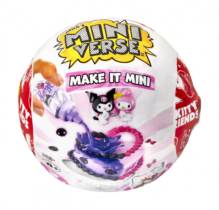 Bola sorpresa Miniverse Surprise Hello Kitty & Friends serie 2 (aleatorio) una bola con un personaje sorpresa