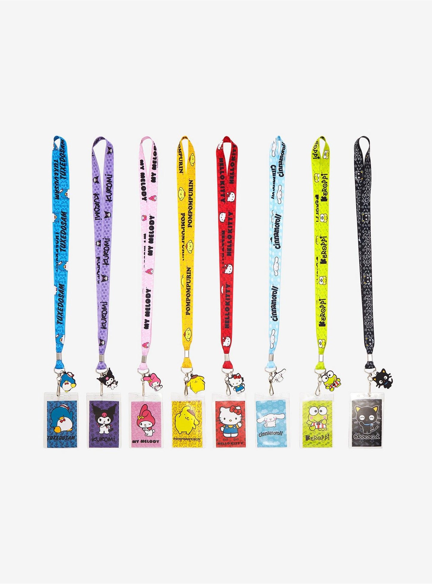 Blind Bags bolsa sorpresa 1 pz aleatoria porta credenciales con Charms Hello Kitty and friends