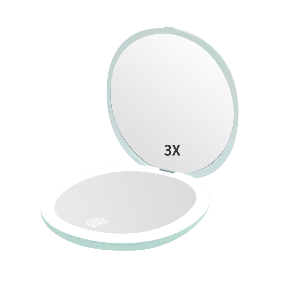 Impressions Vanity Hello Kitty and friends Espejo personal compacto Luz led y aumento. Recargable