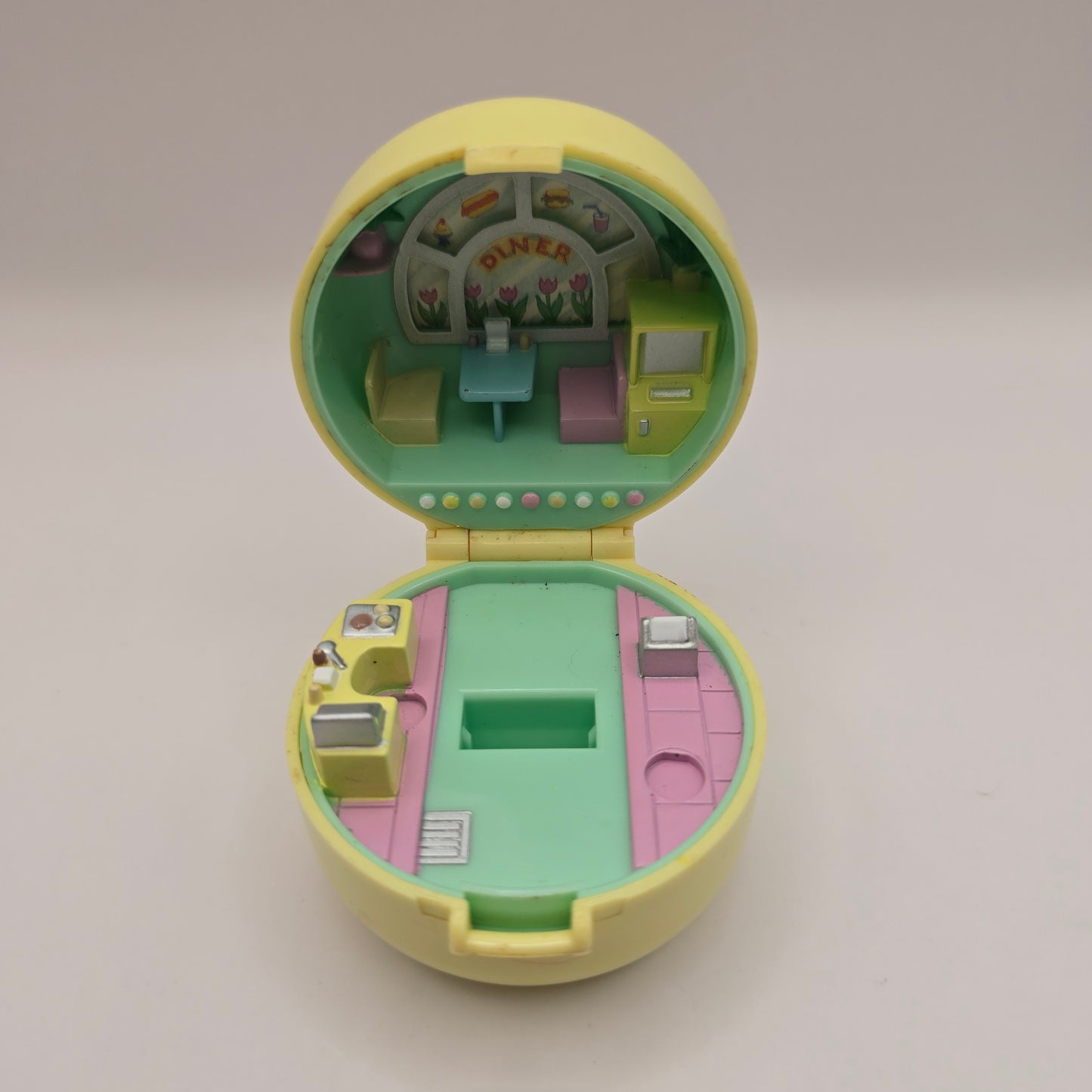 Polly pocket vintage 50s Dinner ring case segunda mano