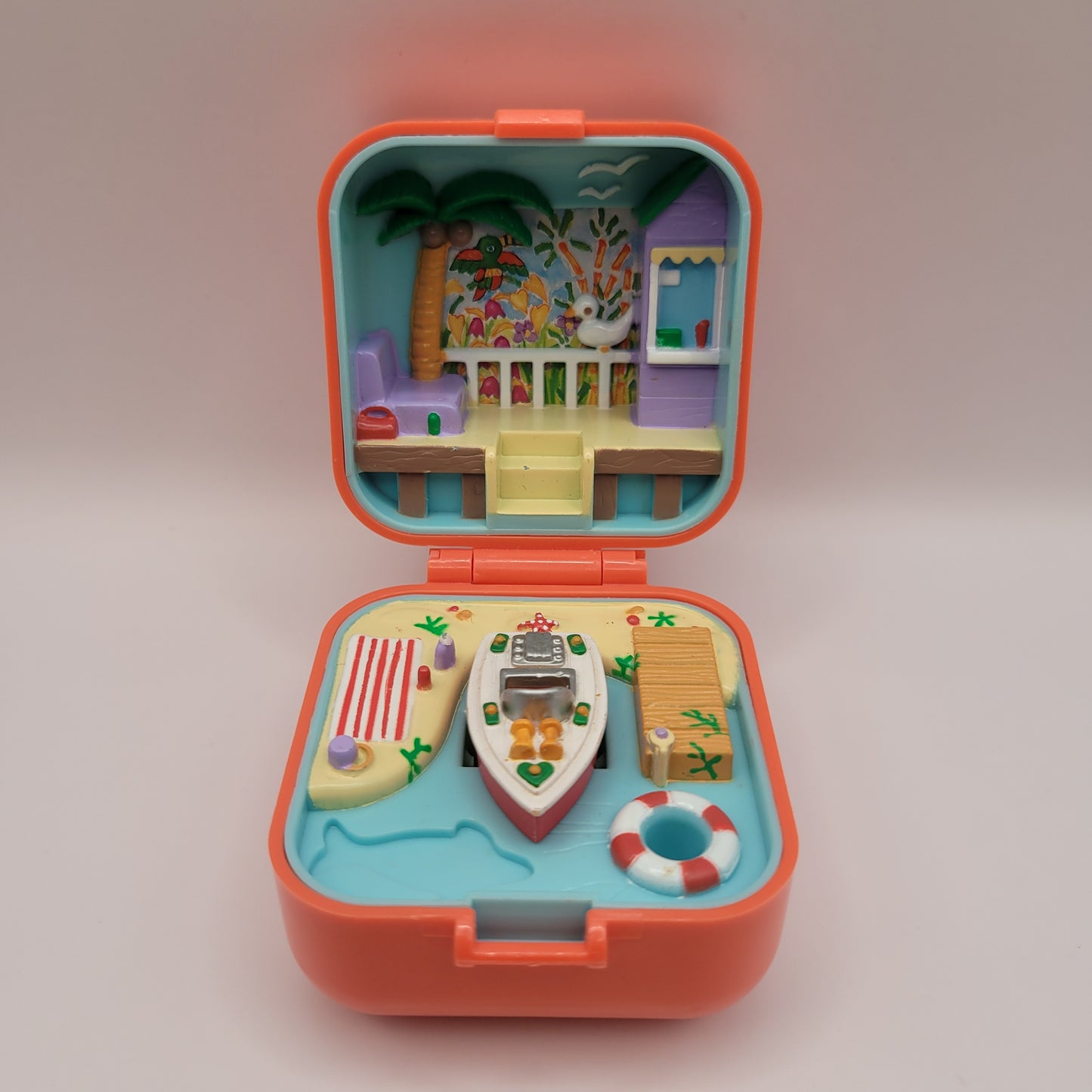 Polly pocket VINTAGE Ring case lulu speedboat segunda mano