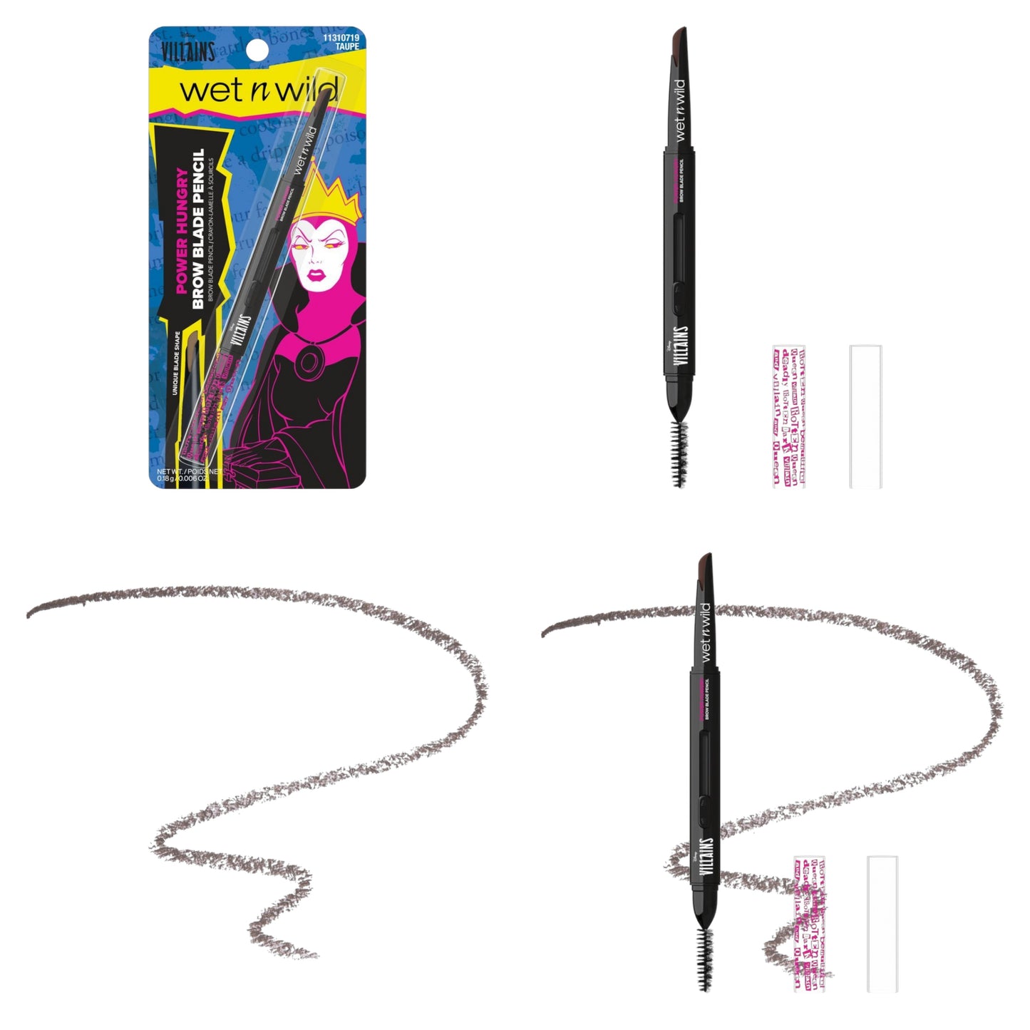 ⚠️ PREVENTA Maquillaje Disney Villains brow blade Cejas Taupe