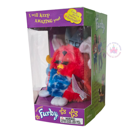 Furby Patriotic vintage original Statue of liberty Tiger Electronics NUEVO Año 1999 (sin probar) idioma inglés. (1)