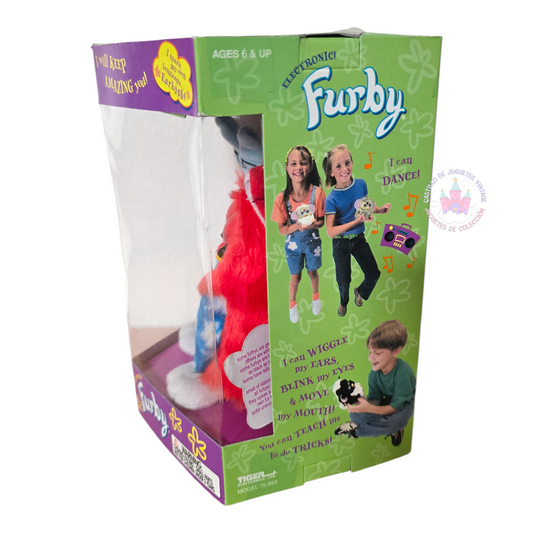 Furby Patriotic vintage original Statue of liberty Tiger Electronics NUEVO Año 1999 (sin probar) idioma inglés. (2)