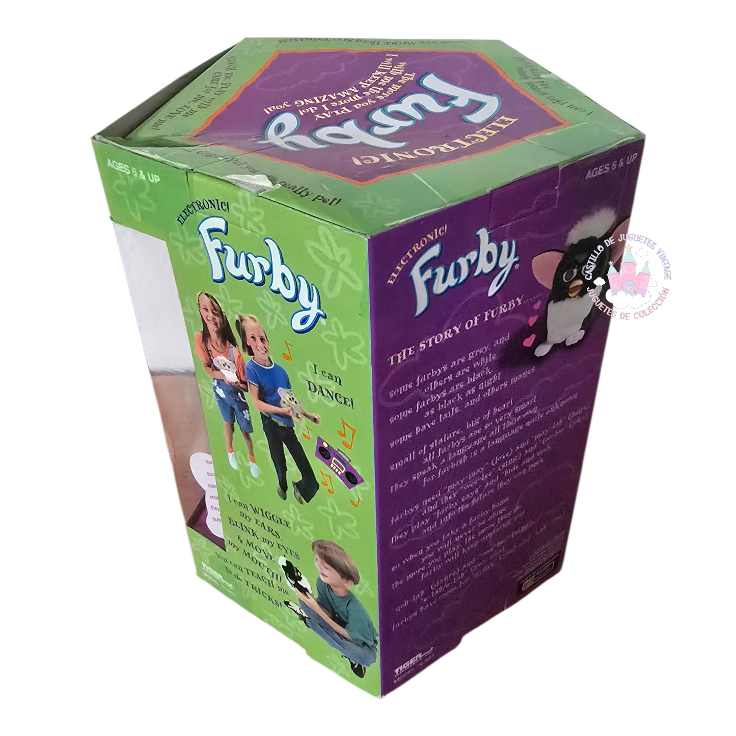 Furby Patriotic vintage original Statue of liberty Tiger Electronics NUEVO Año 1999 (sin probar) idioma inglés. (2)