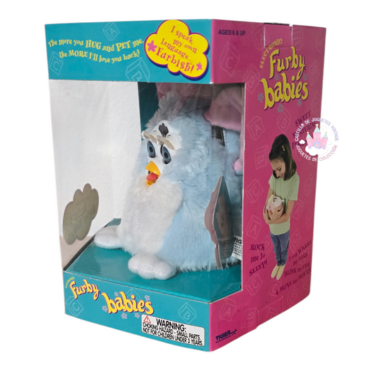 Furby Vintage Baby Tiger Electronics NUEVO Años 1999 (sin probar) idioma inglés.