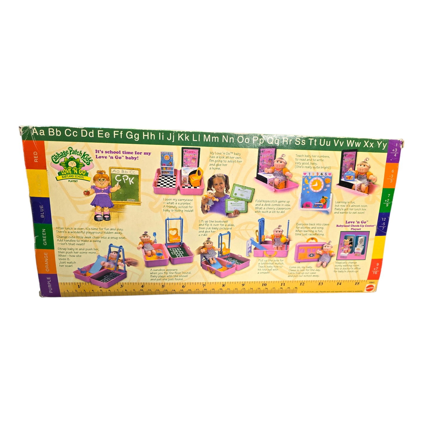 Cabbage Patch Vintage Love n go Josephine Grace 30 Agosto (ligero cambio de color en case. Ver fotos)