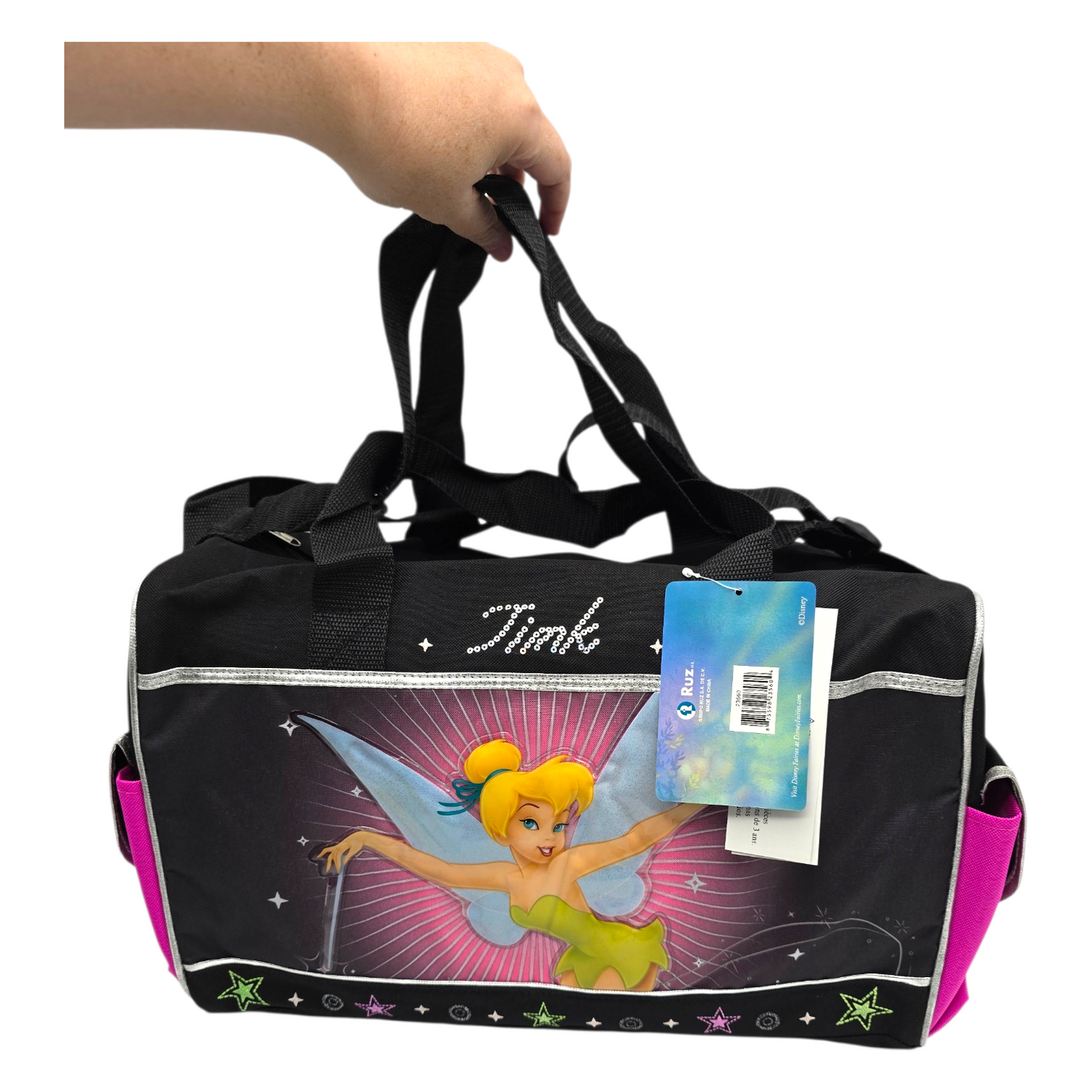 Maleta vintage Tinkerbell 40x28 cms aprox