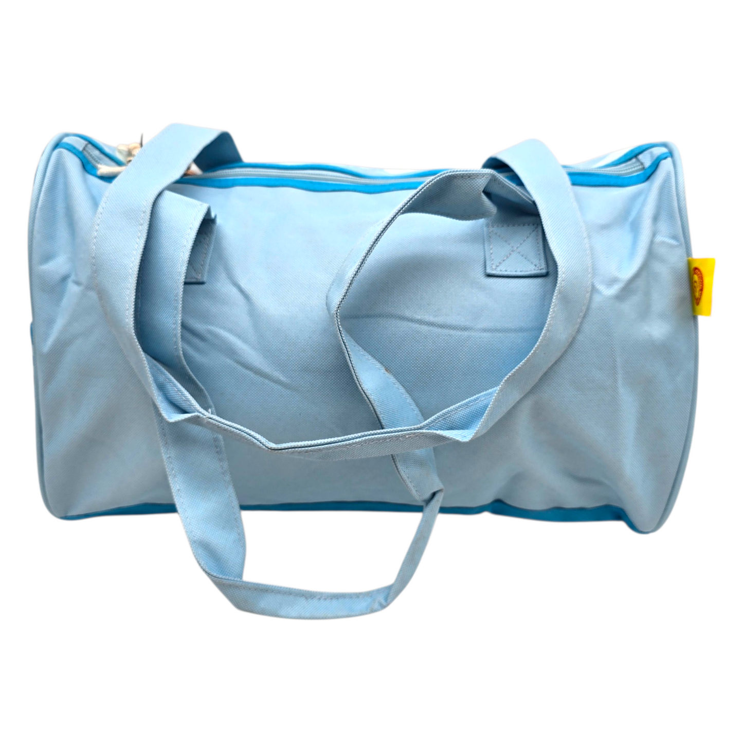 Maleta Duffle bag bolso vintage Curious George 40x28 cms aprox azul