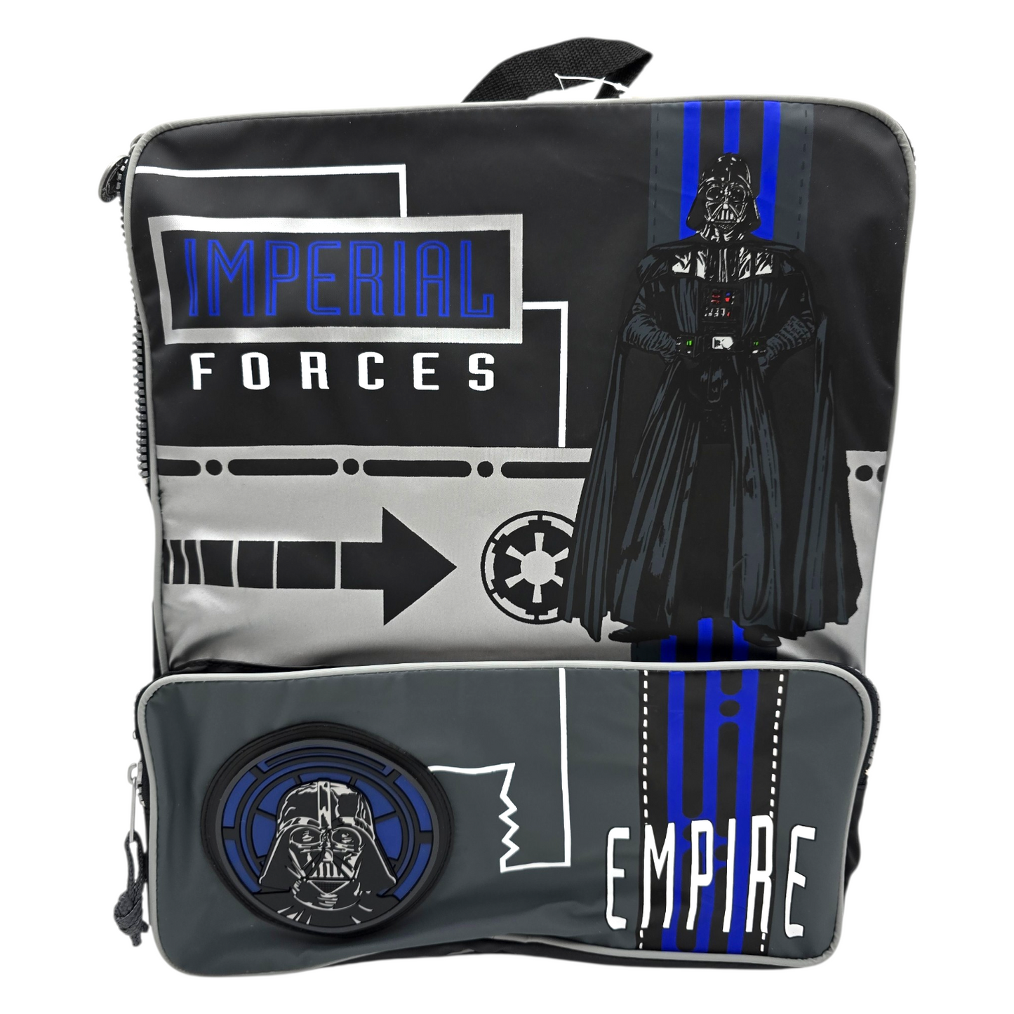Mochila vintage Star Wars Imperio rectangulo 39x31 cms aprox
