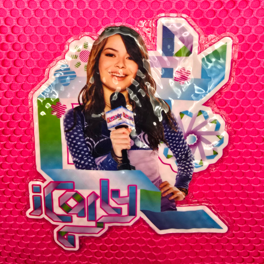 iCarly Vintage string bag mesh bolsa tipo saco genérico 26cm x 31cm