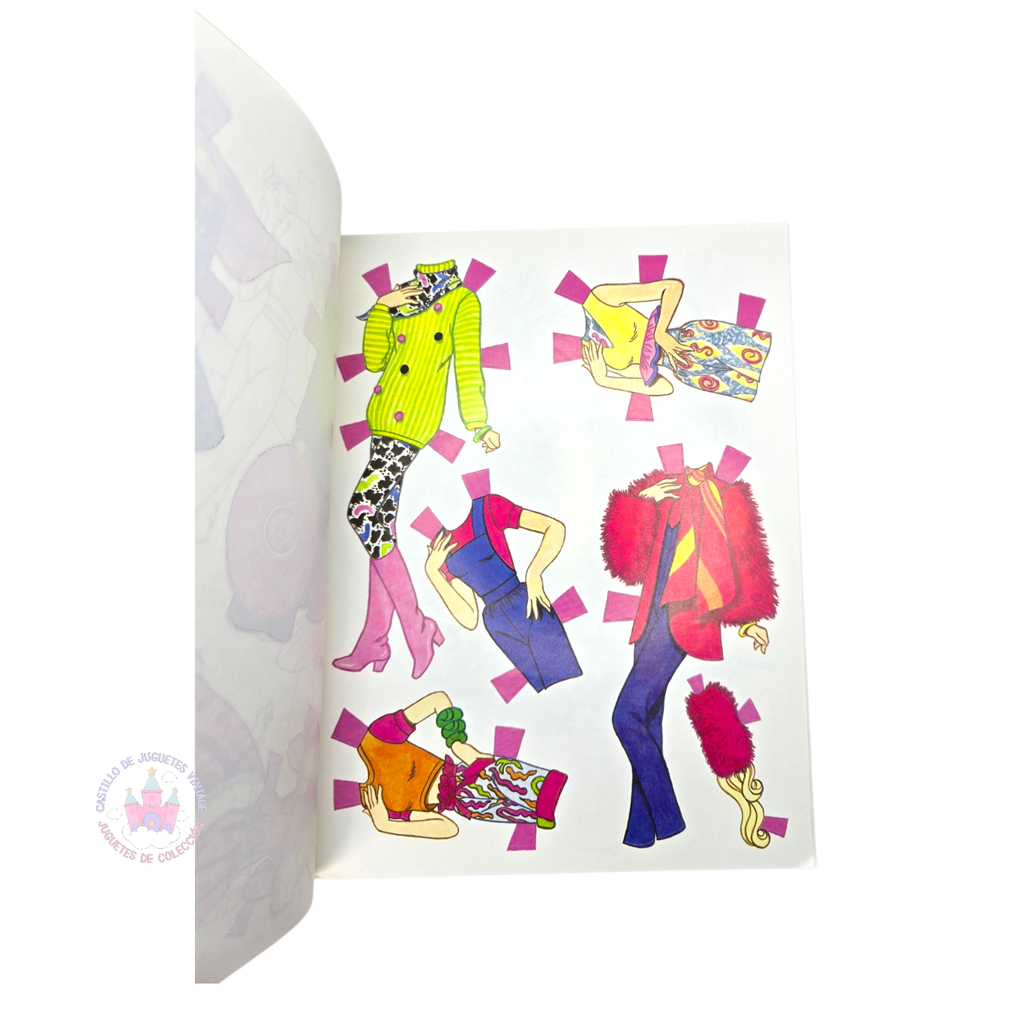 Libro de muñecas de Papel Vintage Barbie