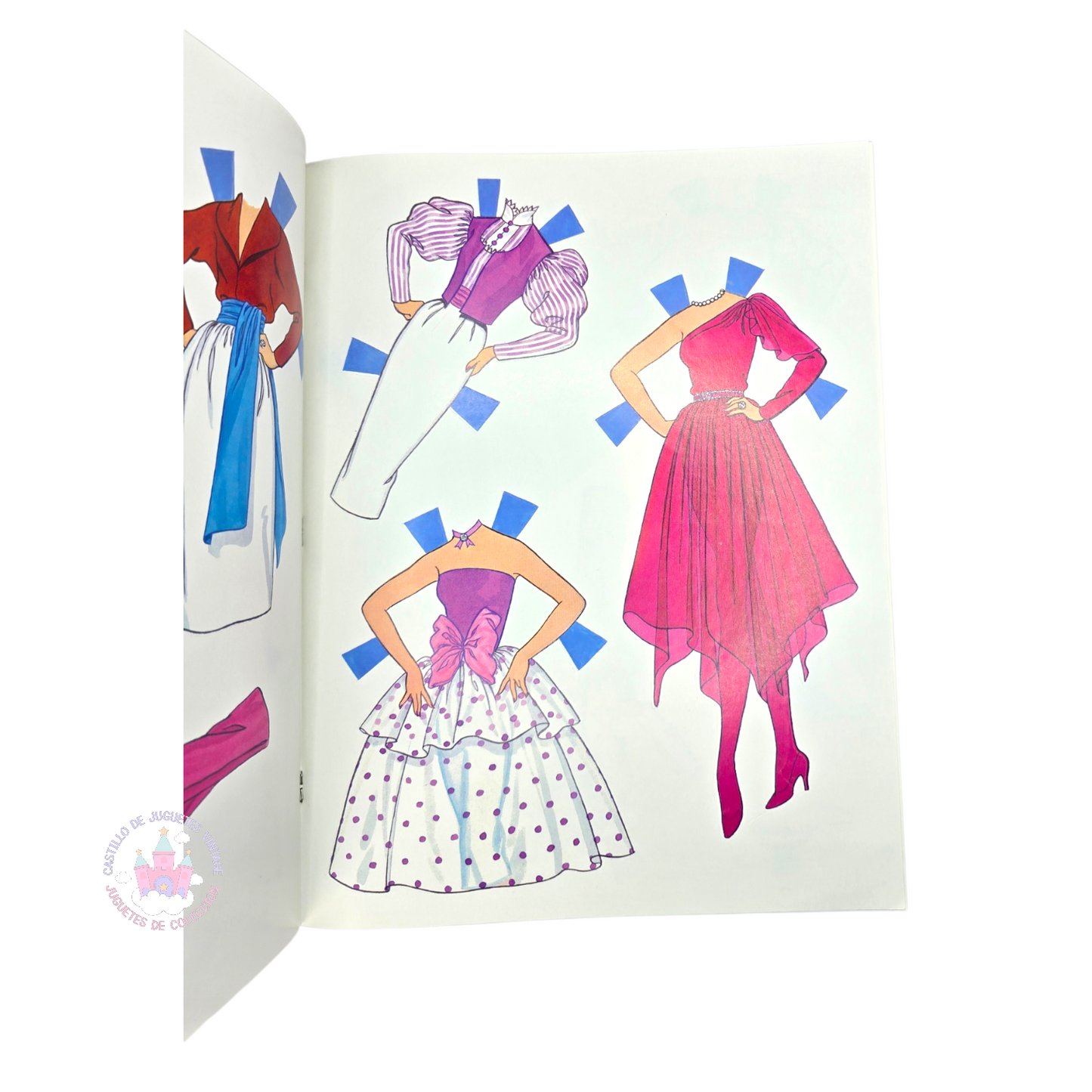 Libro de muñecas de Papel Vintage Barbie