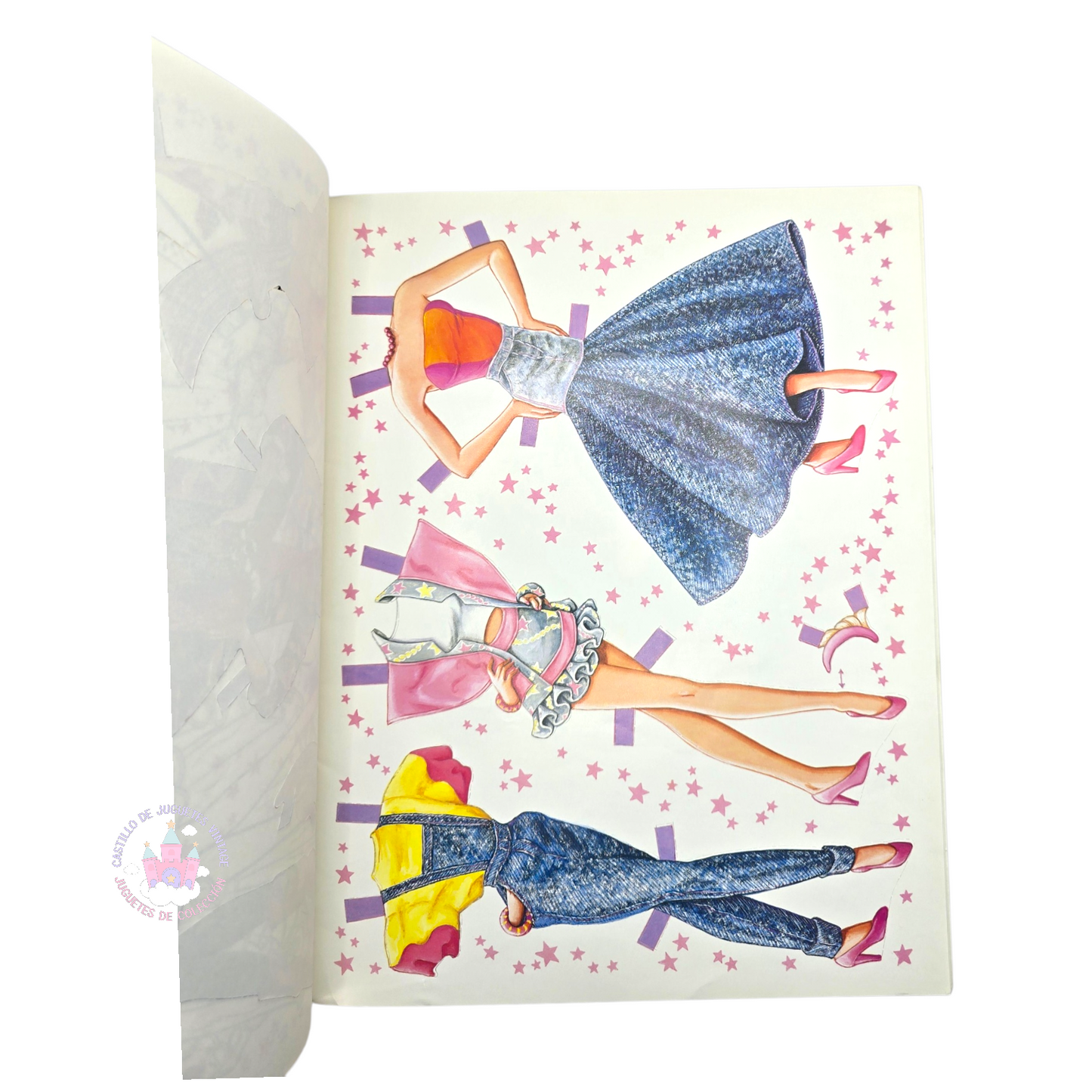 Libro de muñecas de Papel Vintage Barbie