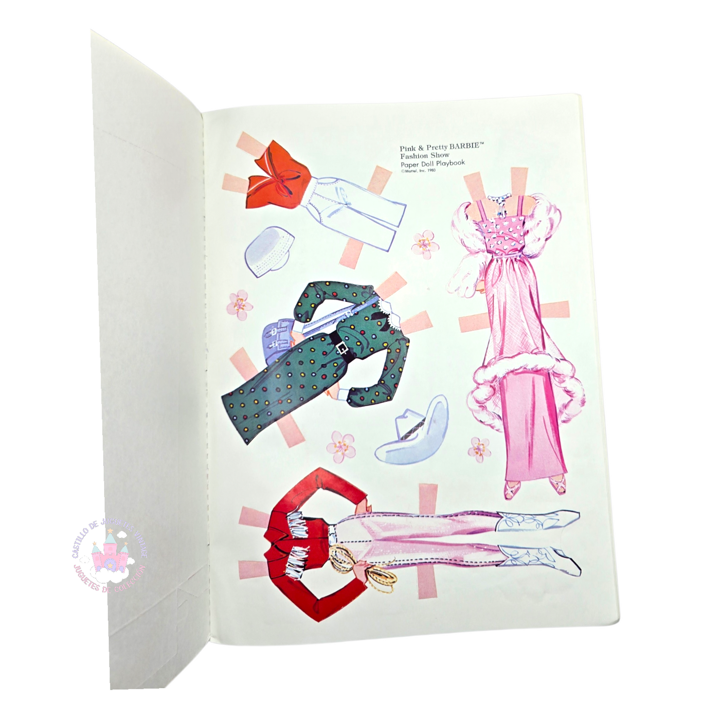 Libro de muñecas de Papel Vintage Barbie