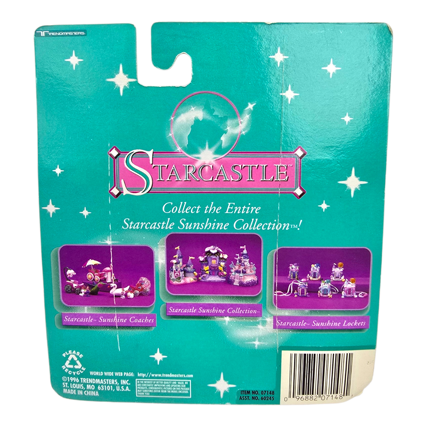 Star Castle Trendmasters coach and magical friends Garden Coach vintage año 1996