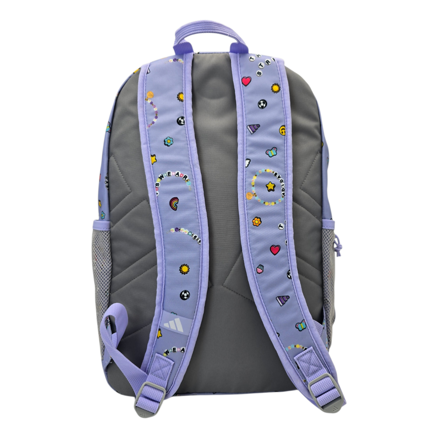 Mochila Adidas estampado Retro Lila 48x36cm aprox