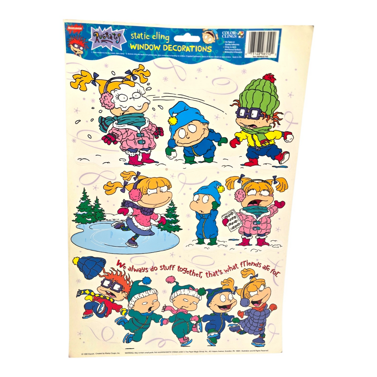 Stickers para ventana Rugrats vintage