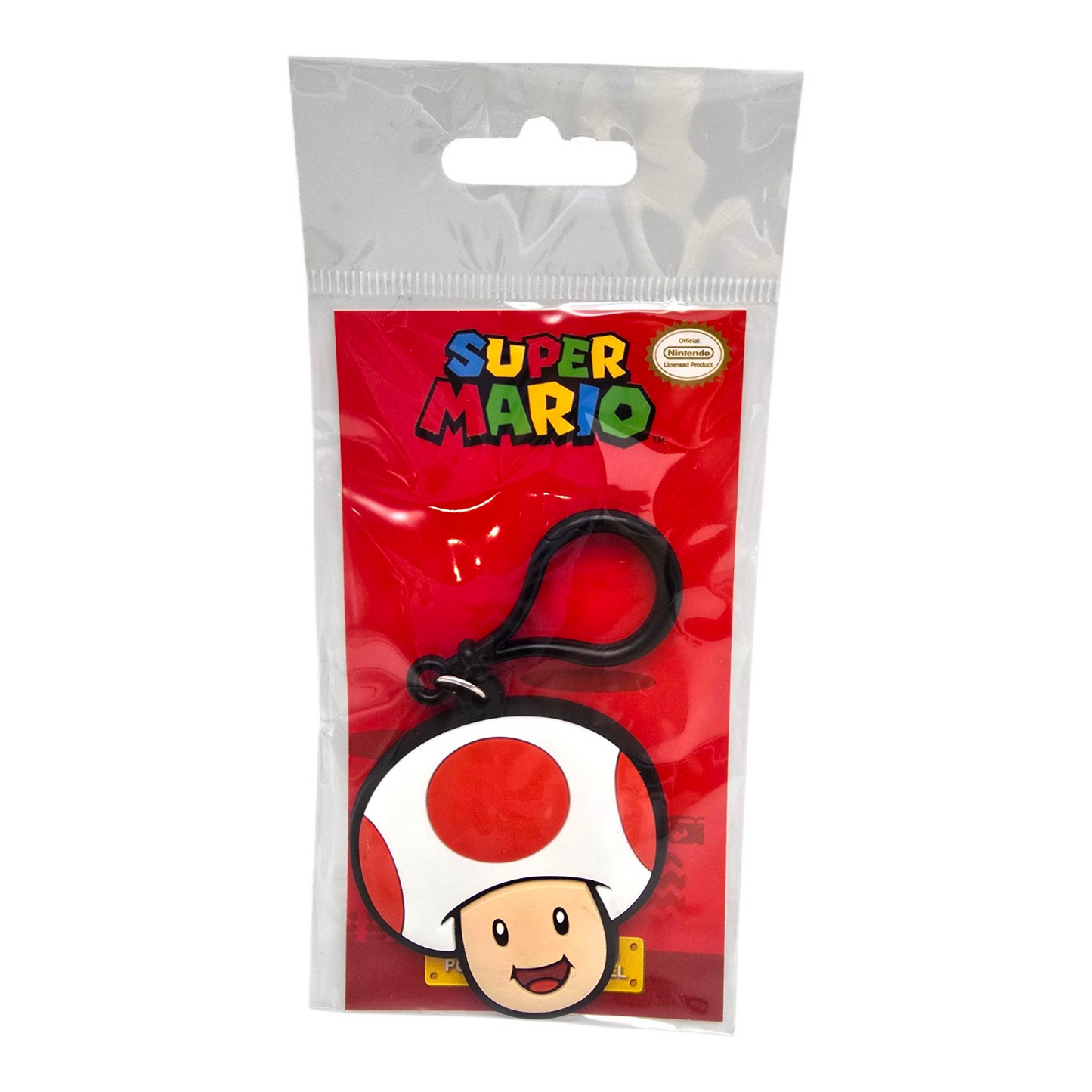 Llavero hule Mario Bros Toad