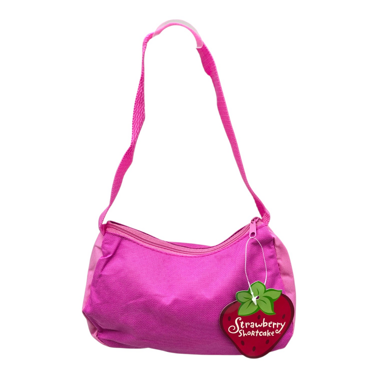 Bolsa pequeña vintage Rosita Fresita 19x10cm aprox rosa American greetings 2008