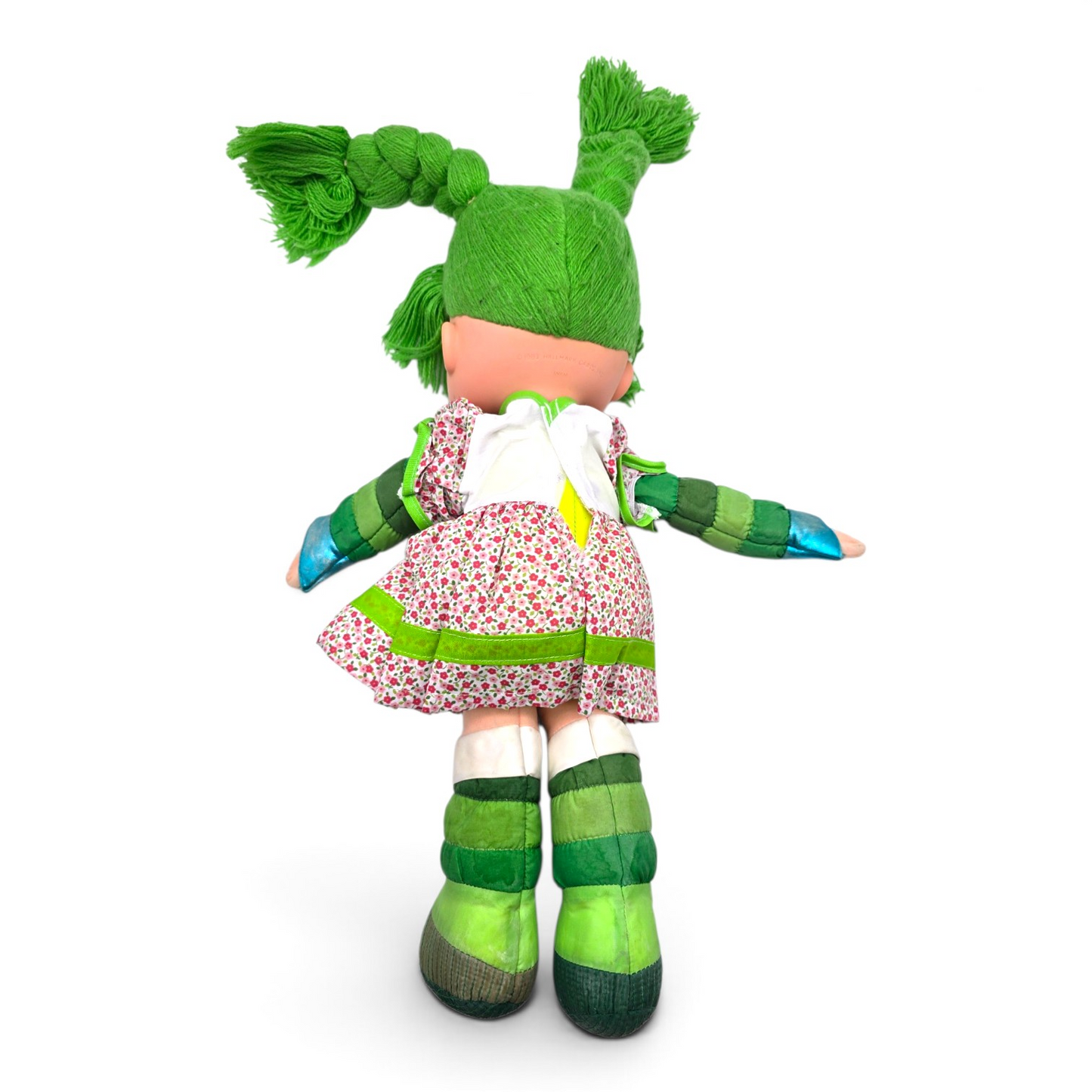 🌈✨Pre-loved Rainbow Brite años 80s Patty o'Green 45 cms (segunda mano) con vestido genérico de cortesía #33