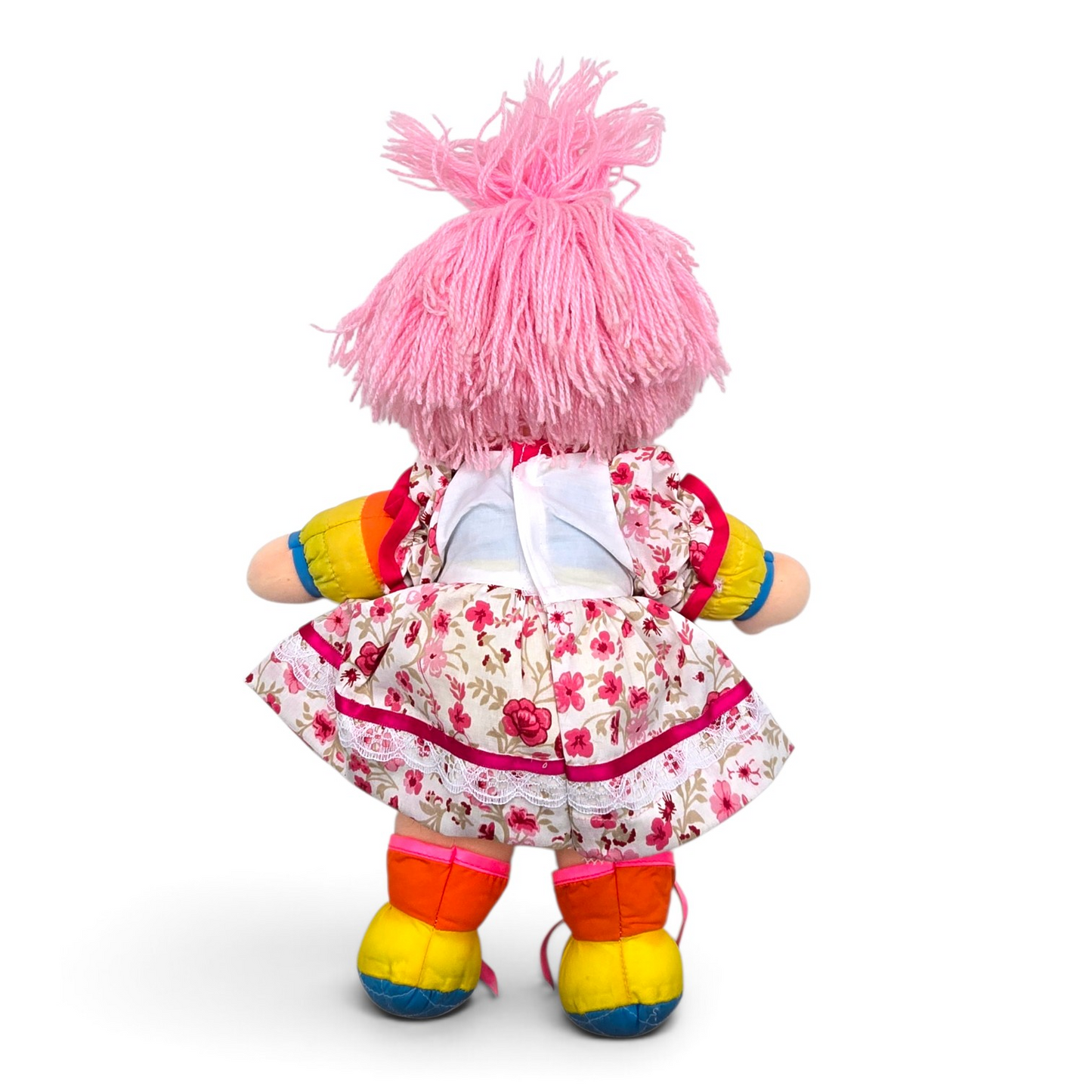 🌈✨Pre-loved Rainbow Brite años 80s Baby Brite 36 cms (segunda mano) con vestido genérico de cortesía #35 ver fotos carita