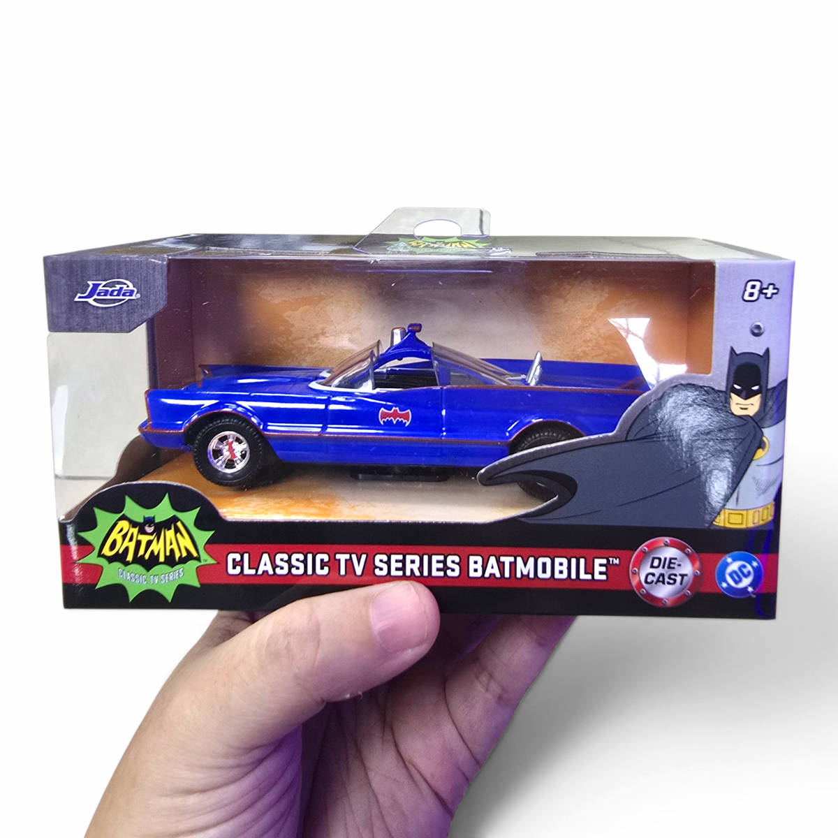 Jada Diecast Escala 1:32 Batimóvil Classic TV Series Azul