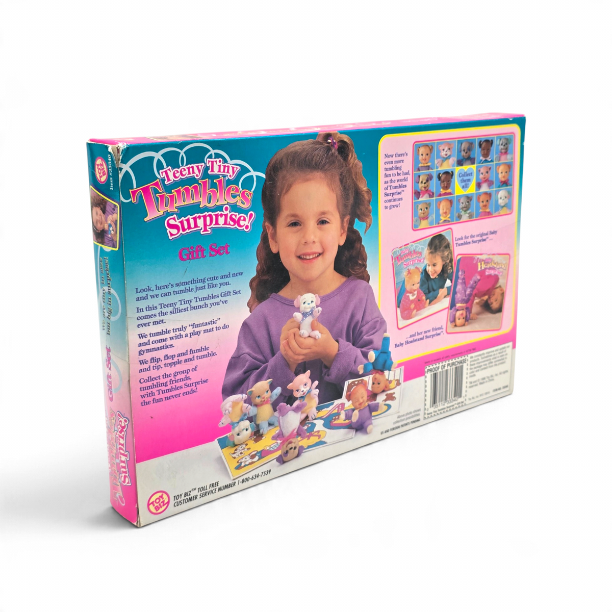 Teeny Tiny Tumbles Surprise Gift Set Toy Biz