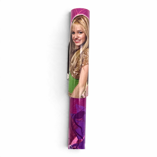 Pluma con Tapa Hannah Montana Vintage Nueva Rosa (podría no pintar por la edad, se le puede cambiar el cartucho)