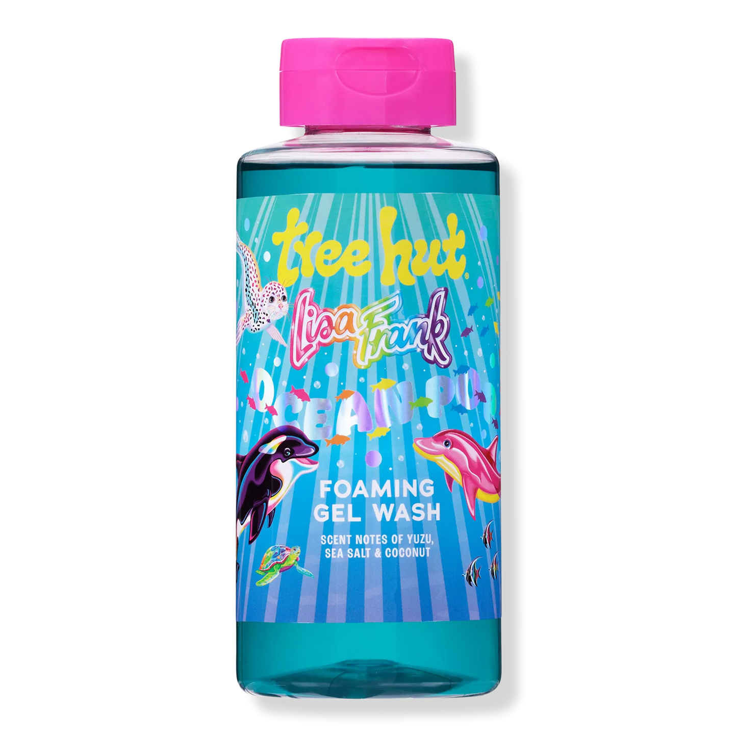 Tree Hut Lisa Frank Body wash Ocean Pop Yuzu, sal de Mar, Coco
