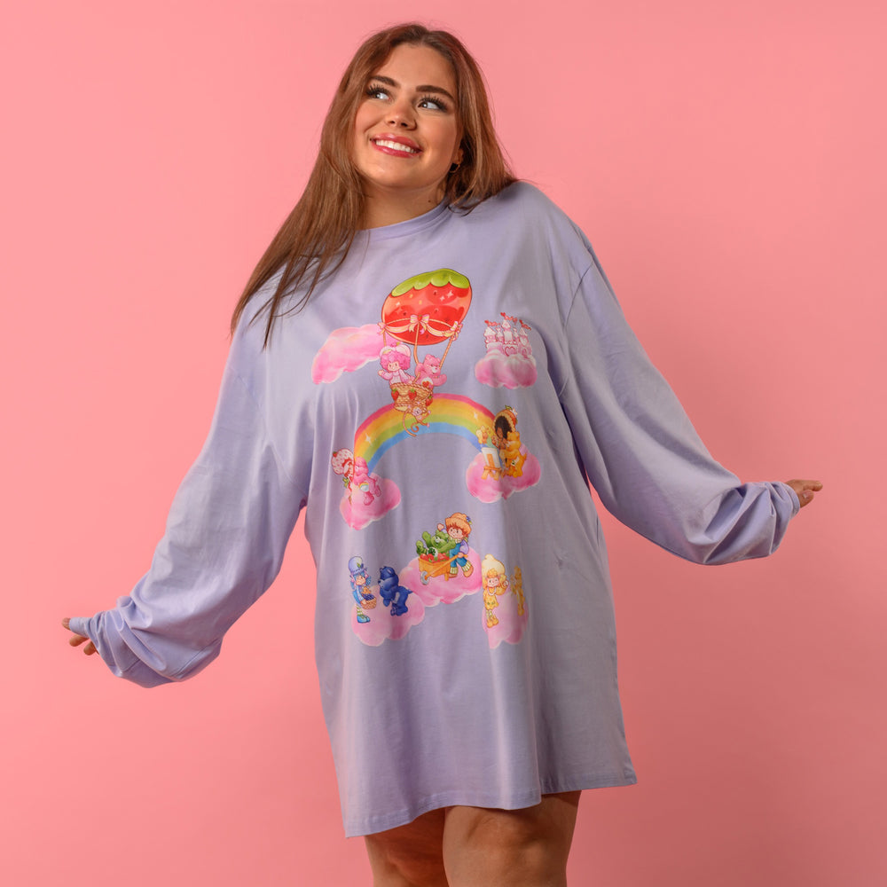 Bluson vestido Strawberry shortcake y Care bears x Cakeworthy Rosita Fresita Osito Cariñositos