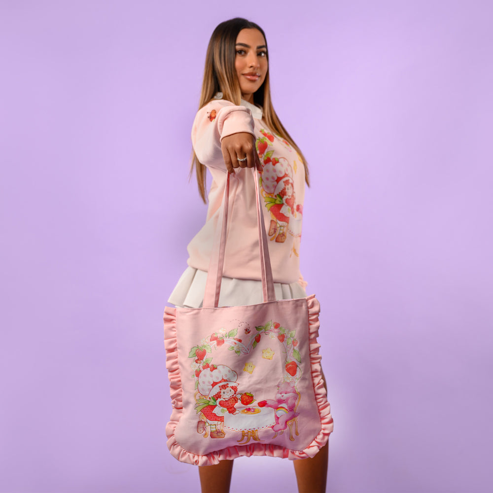Tote Bag Strawberry Shortcake y Care bears x Cakeworthy