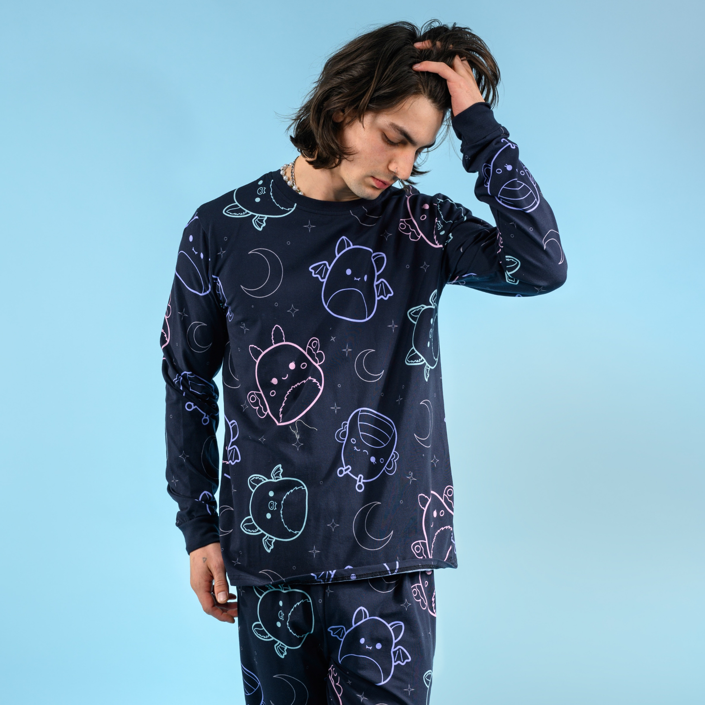 Pijama unisex de 2 piezas Squishmallows x Cakeworthy