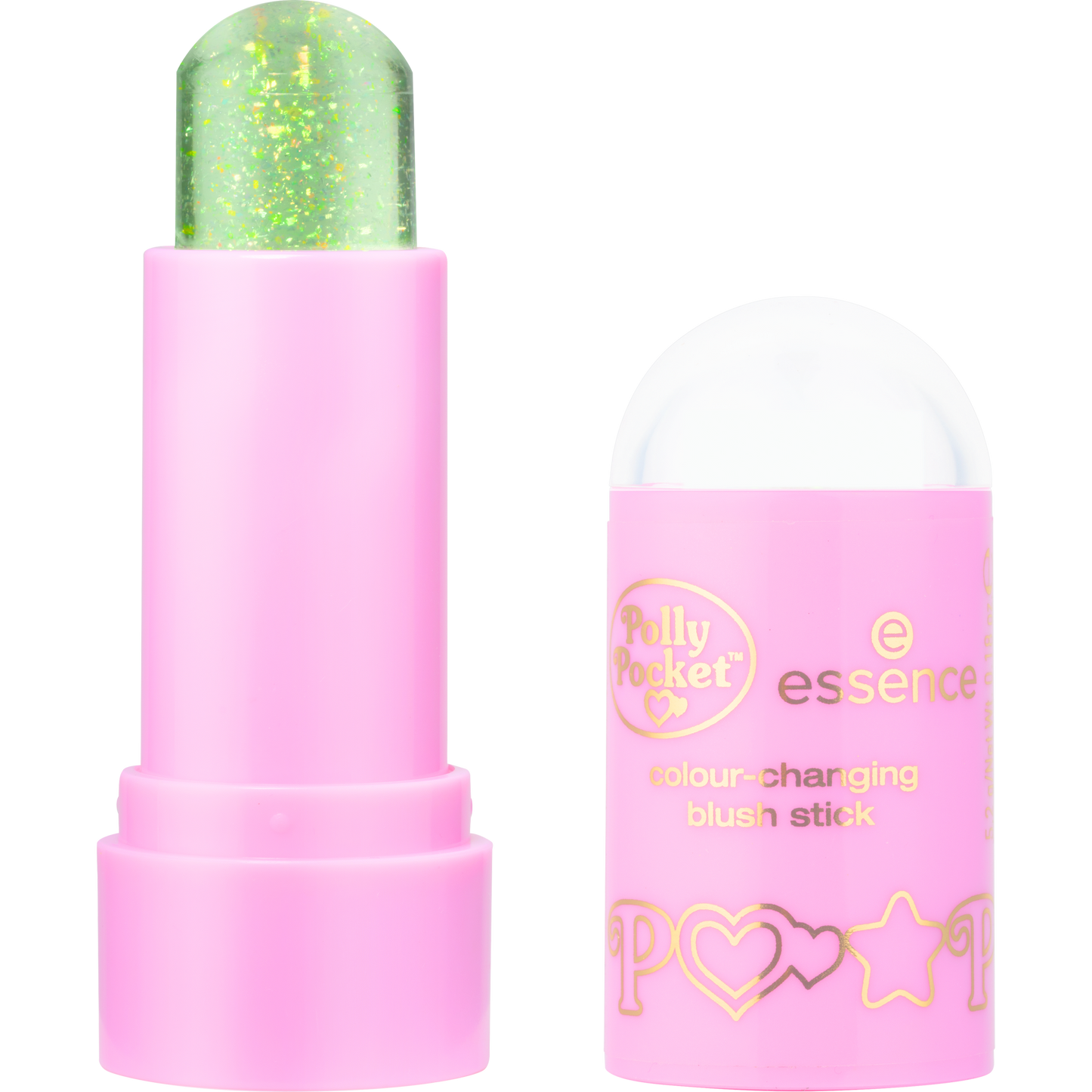 Polly Pocket Essence make up Blush Mágico en barra que cambia de color