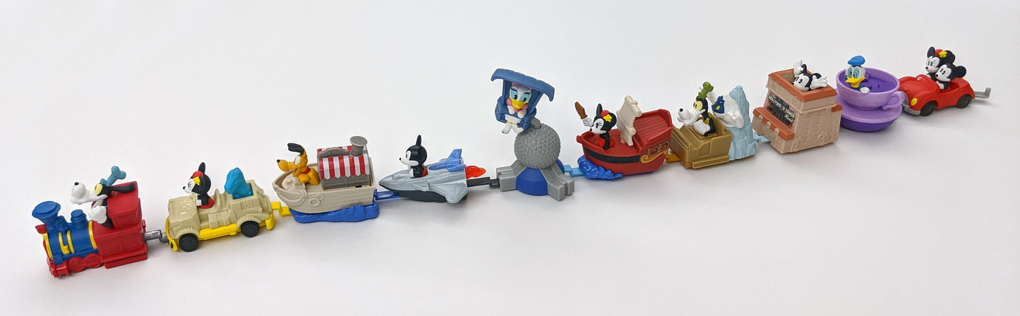 McDonald's Happy Meal Mickey and friends Runaway Train 50 aniversario Disney Año 2020