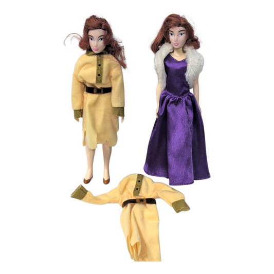 Burger King Kid's club Happy Meal Anastasia año 1997 Muñeca con 2 vestidos y le crece el cabello
