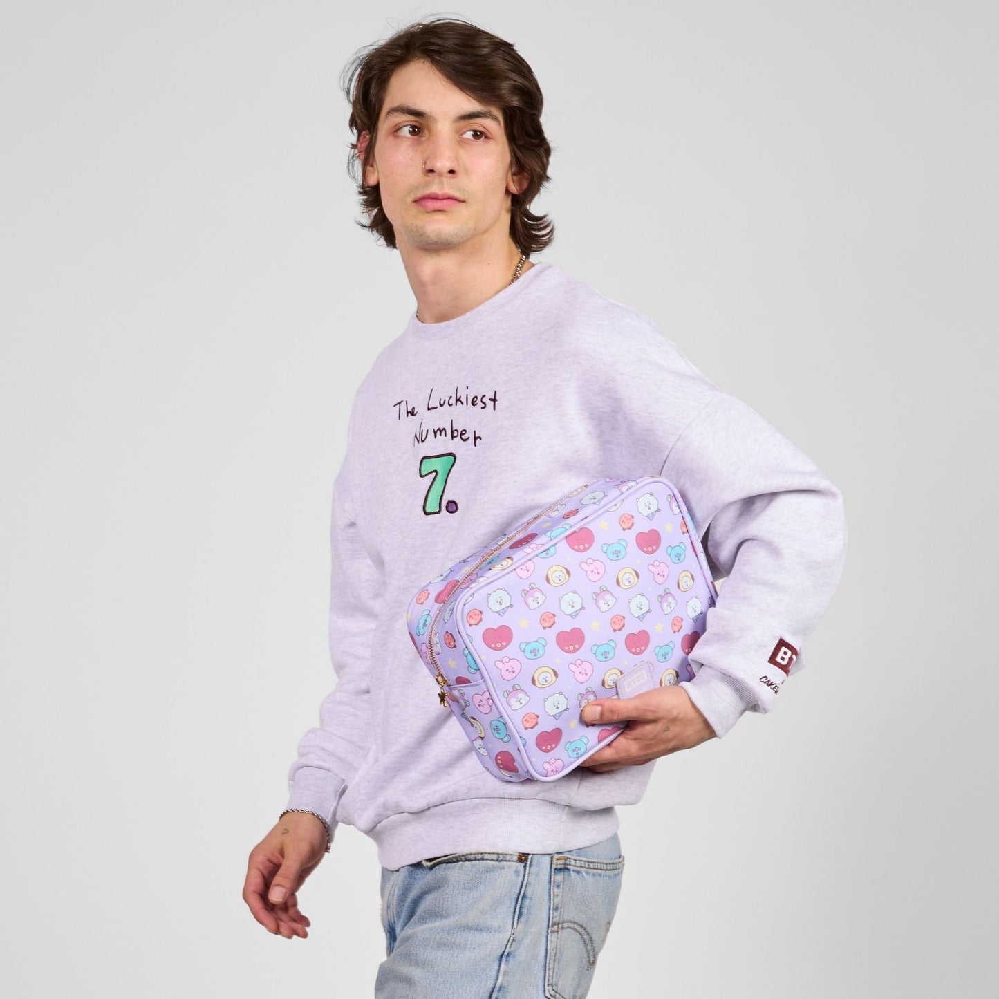 Pouch neceser cosmetiquera BT21 x Cakeworthy bolso organizador