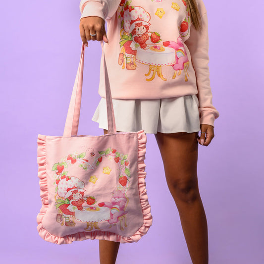 Tote Bag Perfumado Strawberry Shortcake y Care bears x Cakeworthy