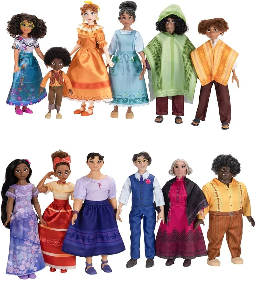 Disney Encanto Ultimate Madrigal Juego de Muñecas Familiares Incluye 12 Muñecas tamaño Barbie