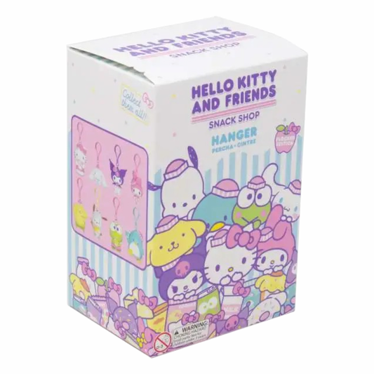 Hot Topic Hello Kitty and Friends llaveros terciopelo Snack shop Blind Box / Bag - Bolsa Sorpresa Aleatoria 1 pz
