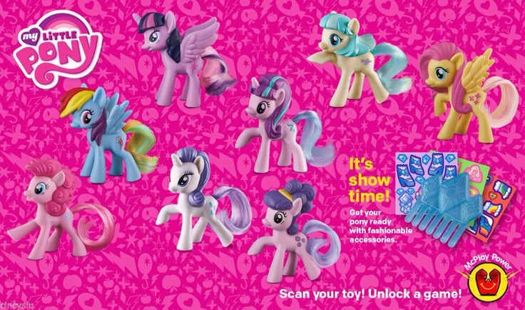 McDonald's Happy Meal My Little Pony año 2016