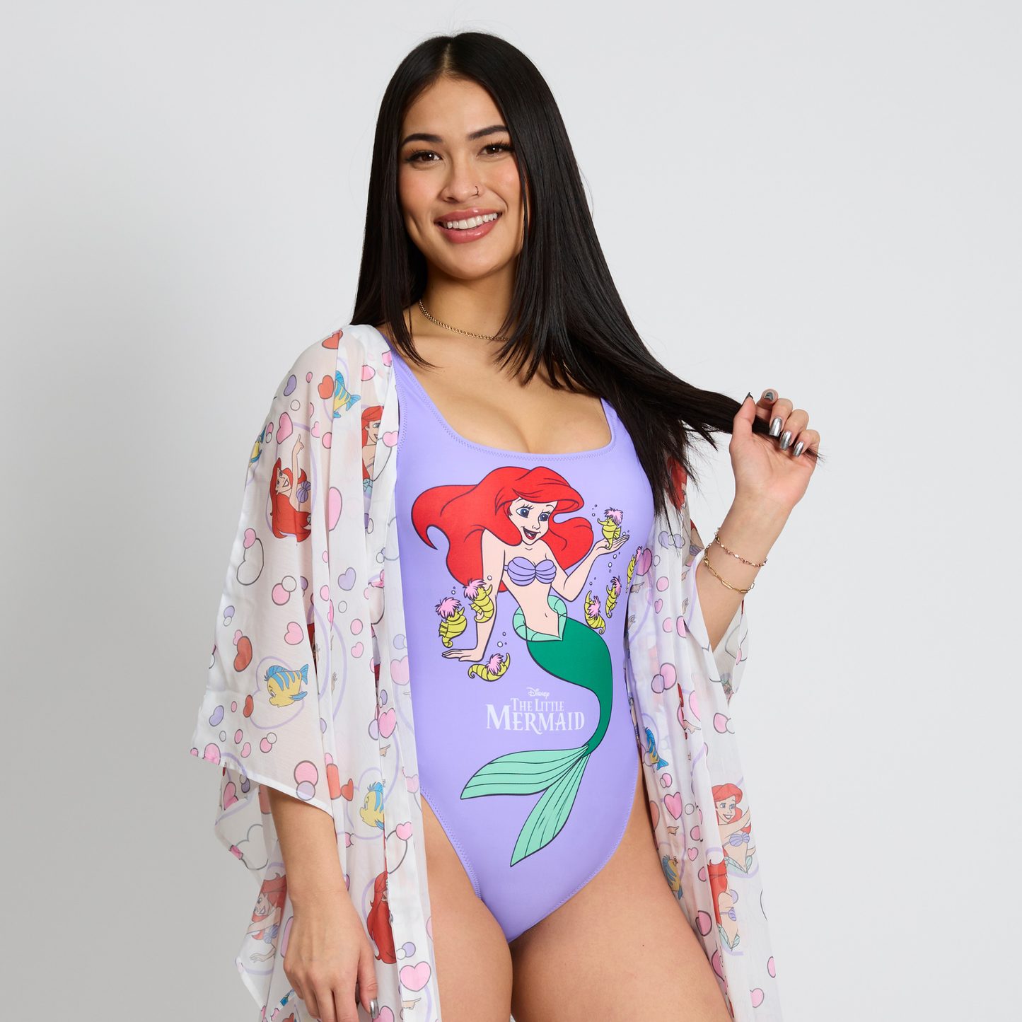 Bata unitalla Disney x Cakeworthy Salida de baño caftan